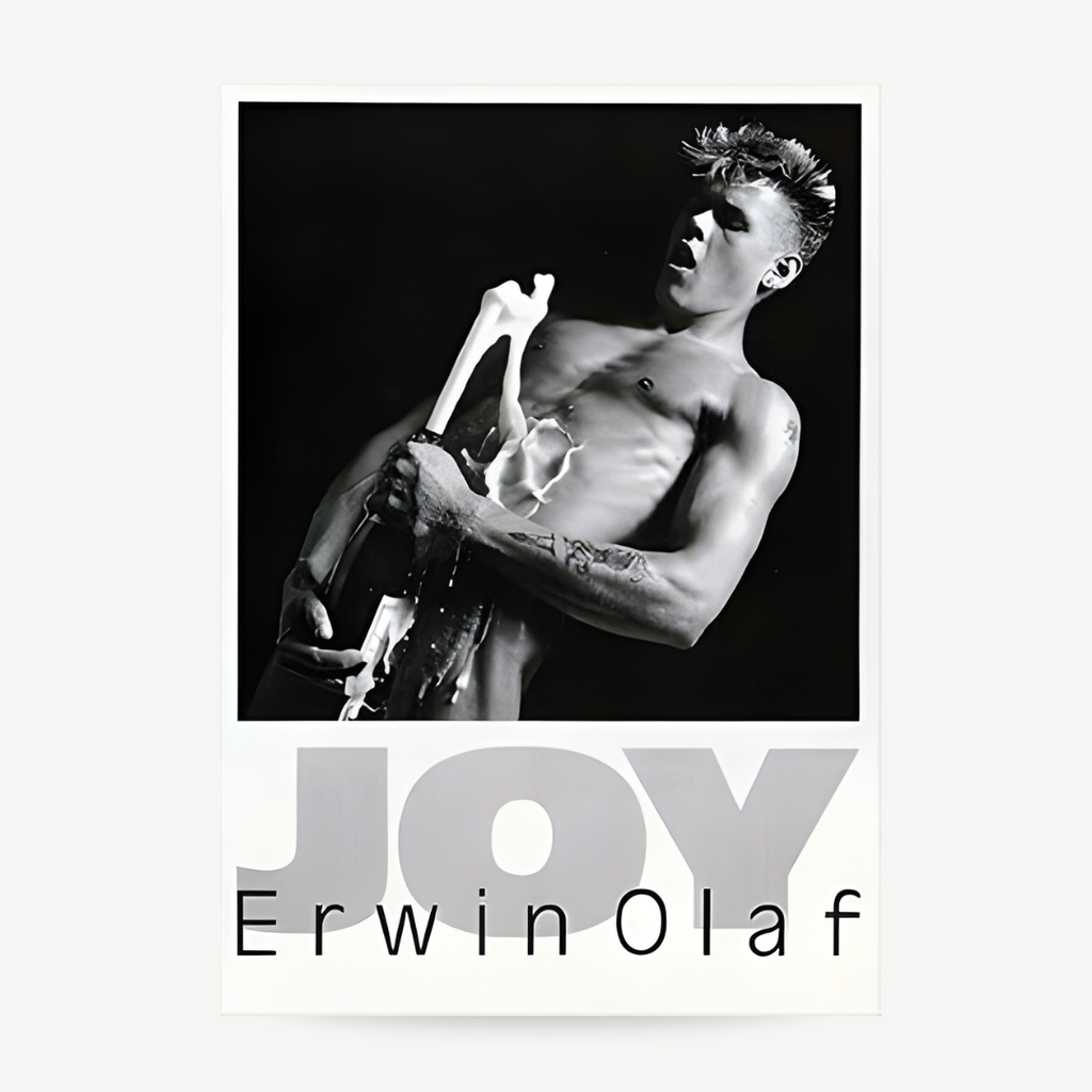 Original Erwin Olaf poster for sale. Featuring Marc from the Joyseries. Oriinal poster for sale.
