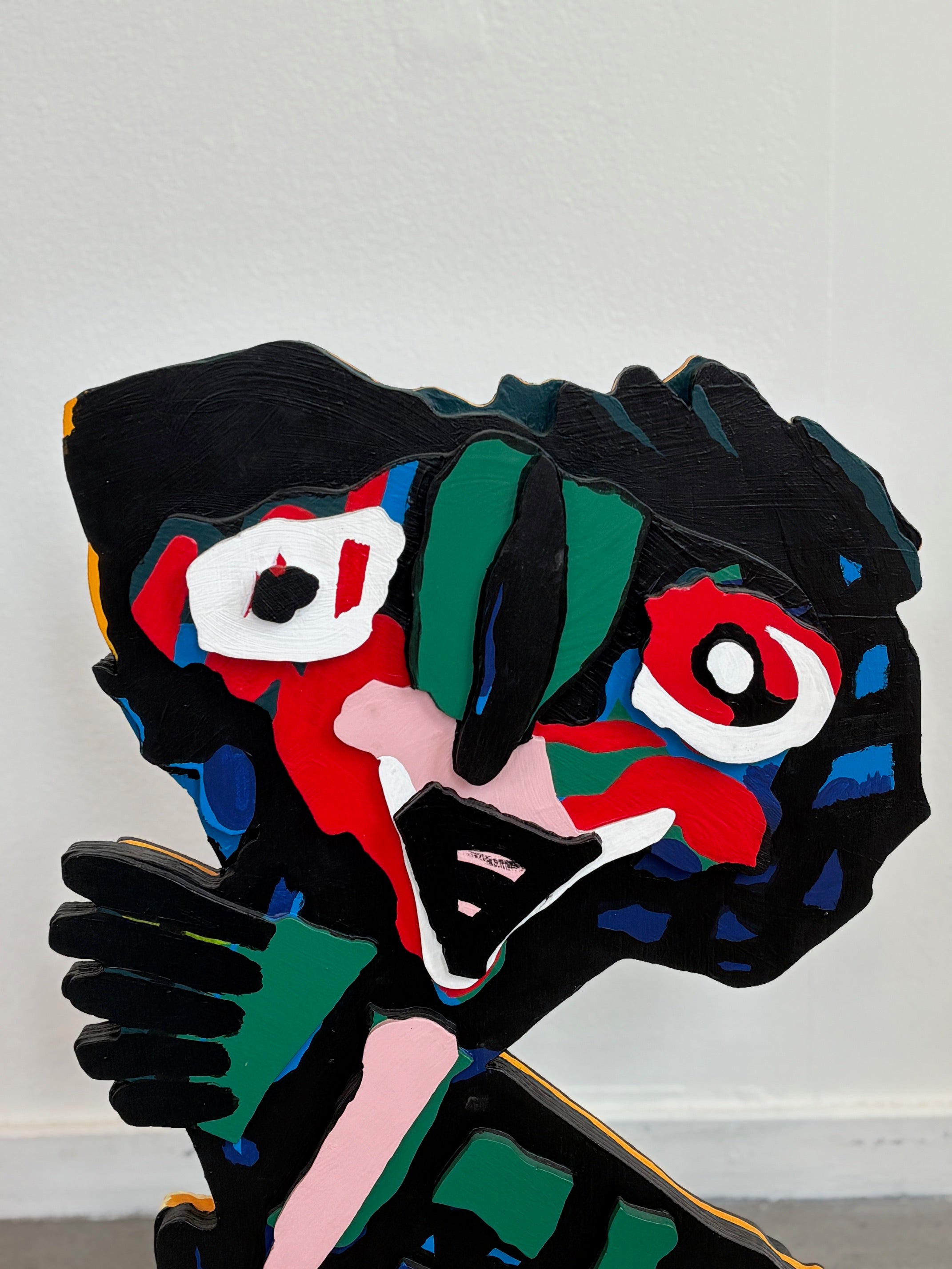 Karel Appel - Hölzernes tanzendes Mädchen