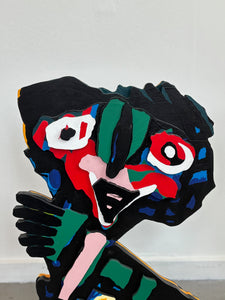 Karel Appel - Wooden Dancing Girl