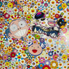 Takashi Murakami signed original print Flower print, smiling flower motif, limited edition offset lithograph