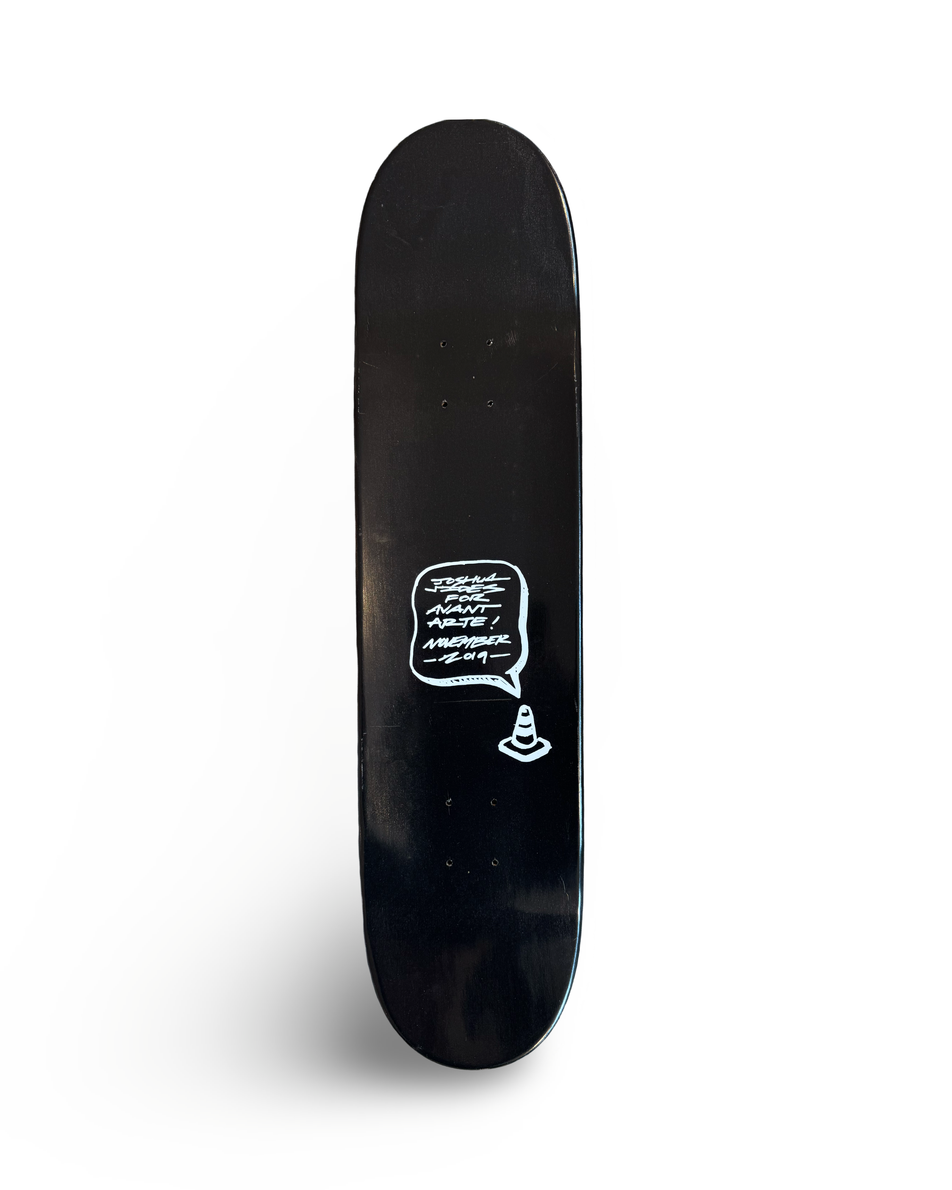Joshua Vides x Wood Grain Skate Deck
