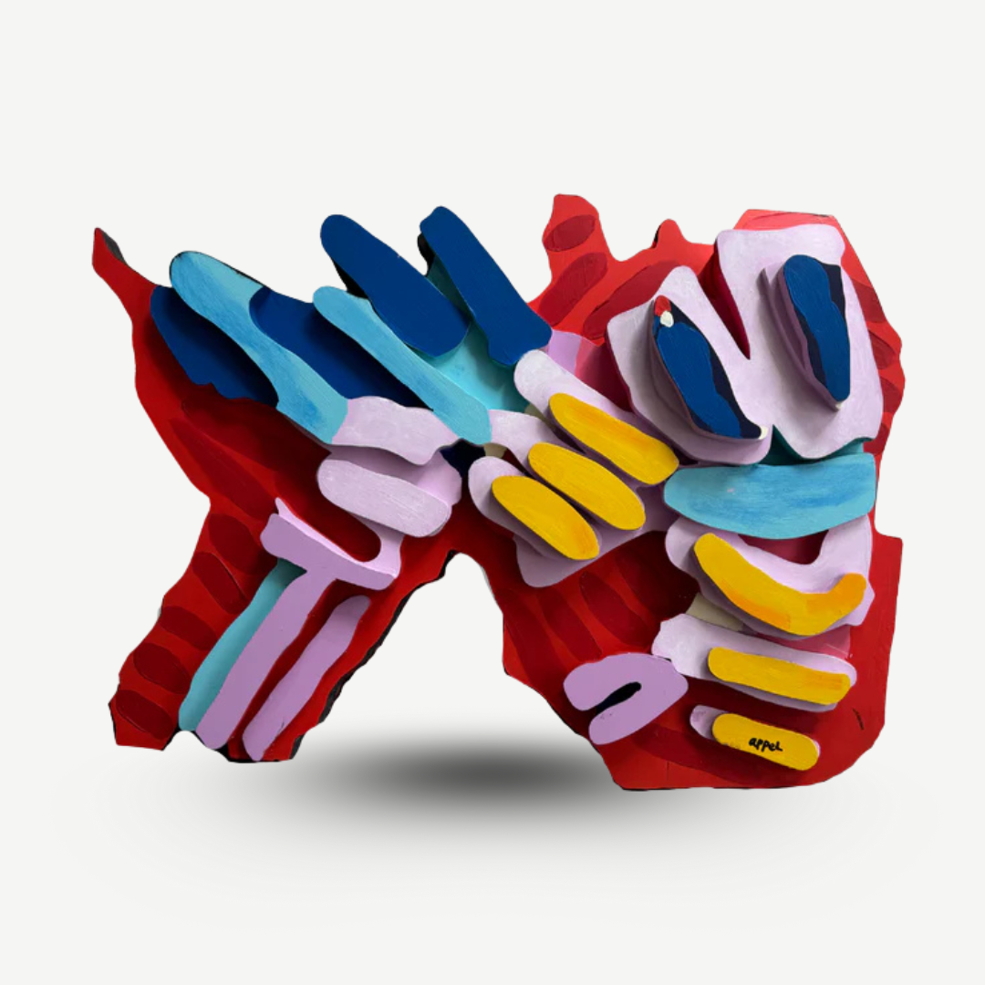 Original signed Karel Appel in vibrant COBRA style. From a limited edition. Shop now.