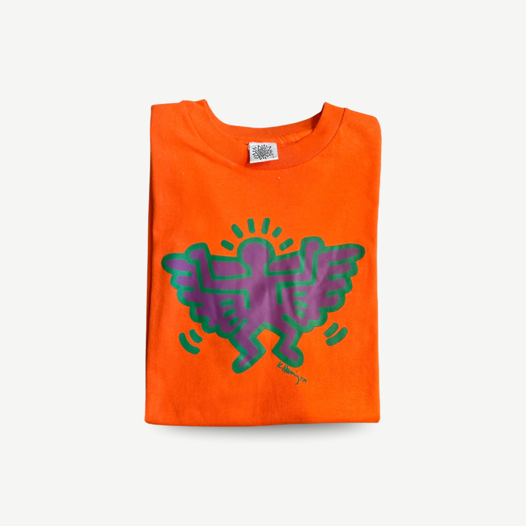 Keith Haring vintage t-shirt for sale original shirt from Pop Shop