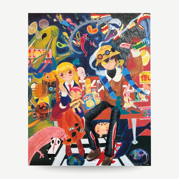 Signed Japanese art print original artwork Mahomi Kunikata for sale