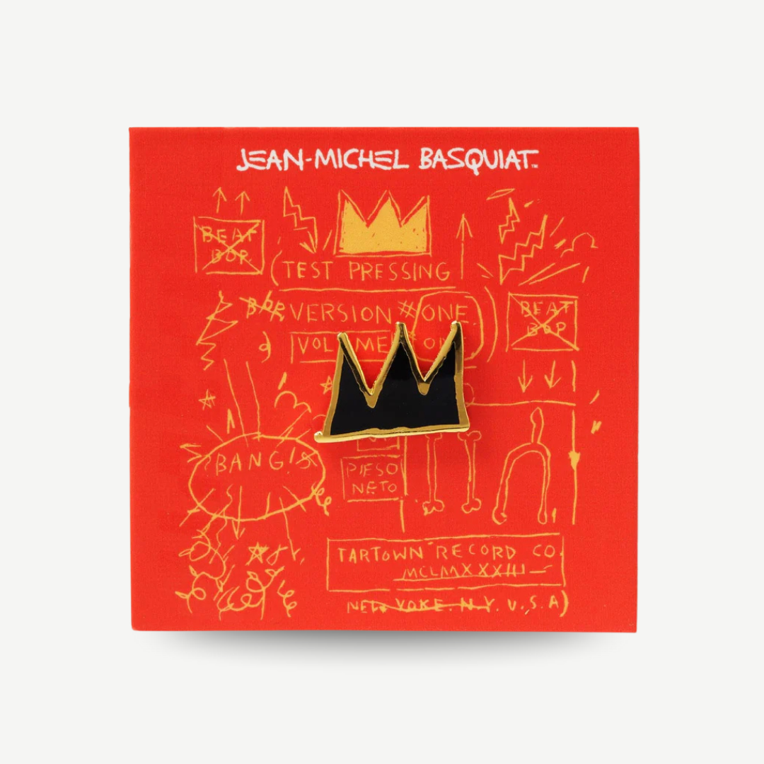 Basquiat - Crown Pin