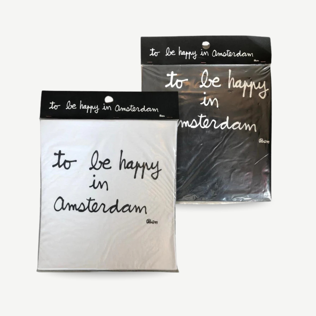 Ben Vautier - To be Happy in Amsterdam T-Shirt
