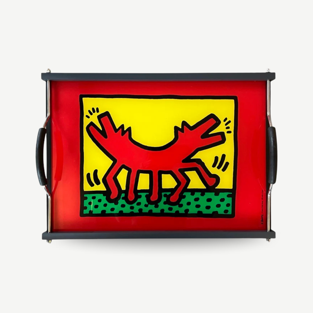 Keith Haring - Handled Serving Tray