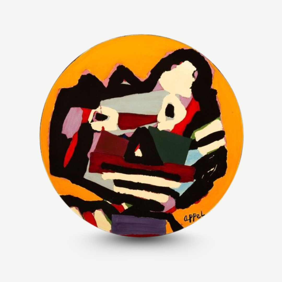 Karel Appel - Face Plate