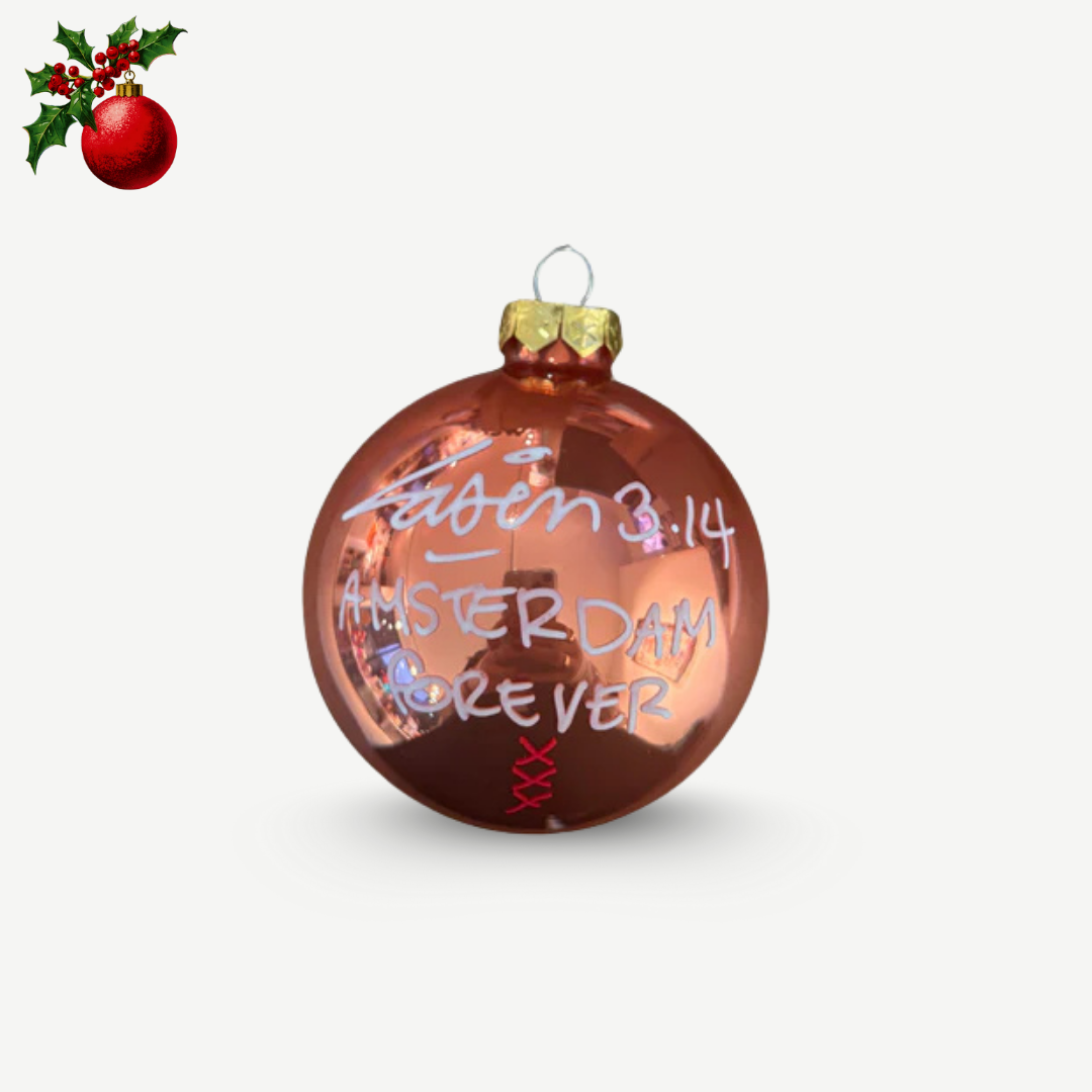 Laser 3.14 - Boule de Noël unique signée