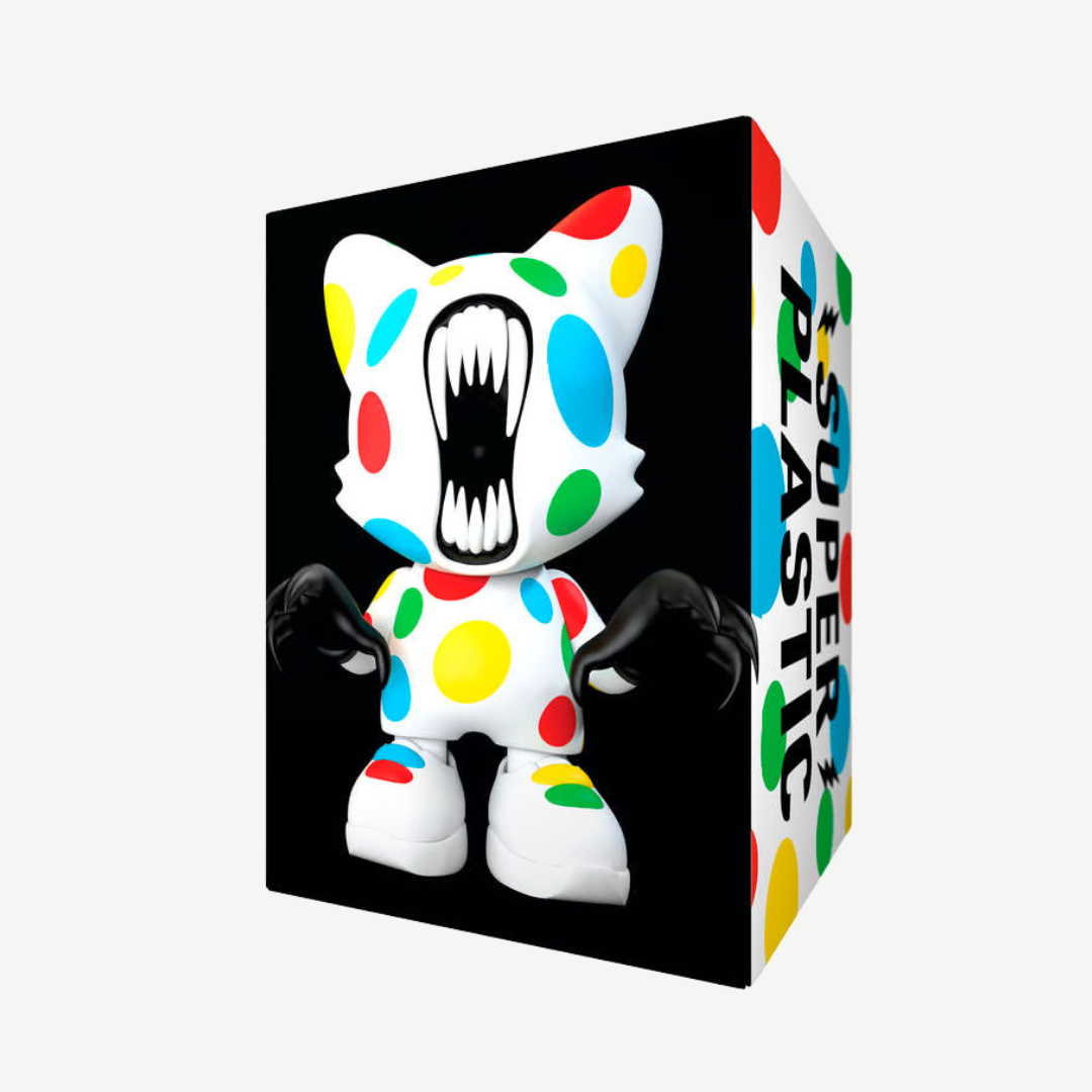 Superplastic rare art toy collectible,  limited edition vinyl designer figure for sale