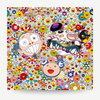 Takashi Murakami signed original print Flower print, smiling flower motif, limited edition offset lithograph