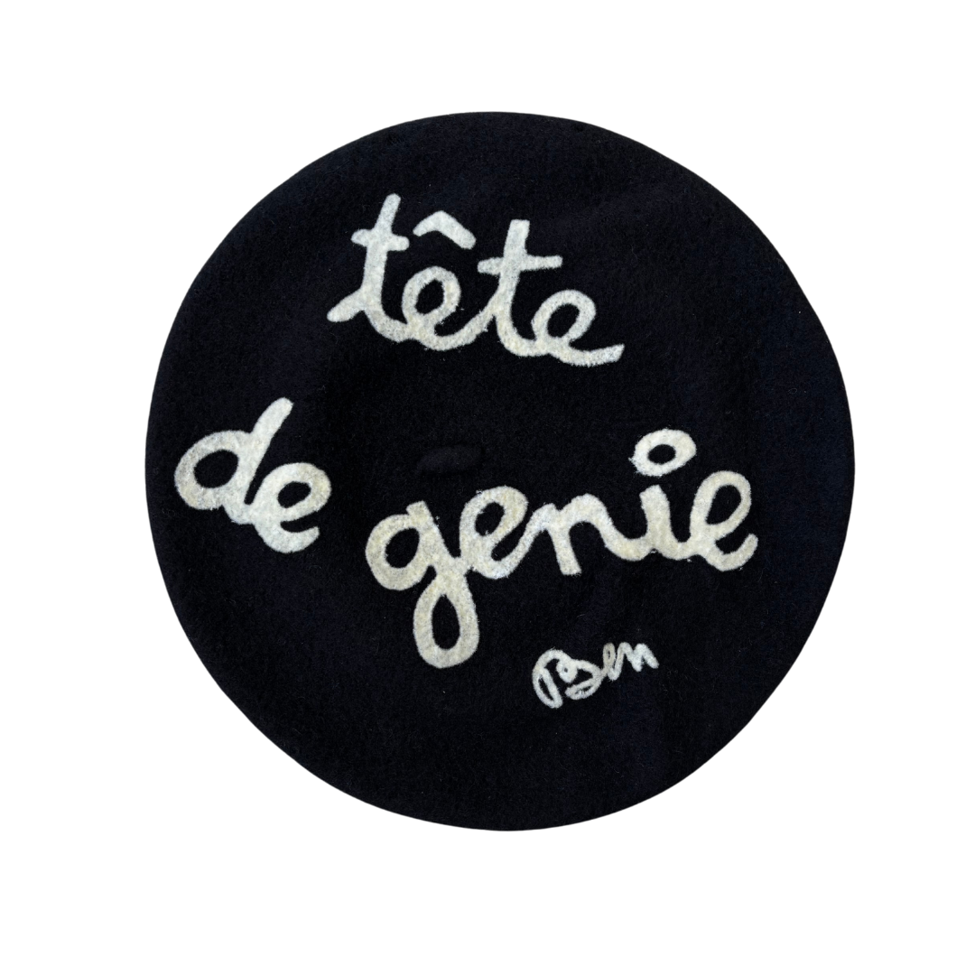 Ben Vautier Tête de Genie Berets