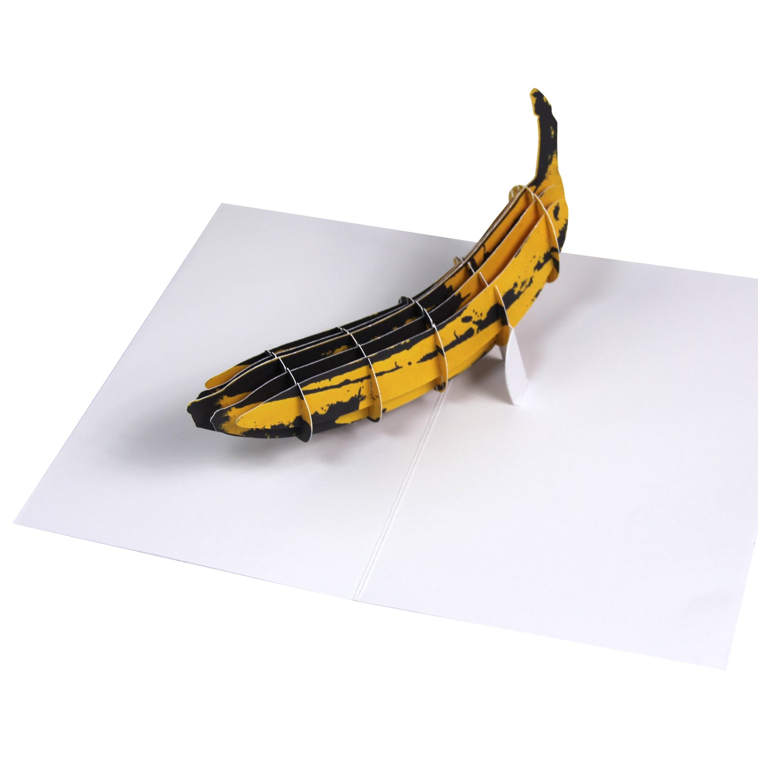 Andy Warhol Pop Up Card - Banana