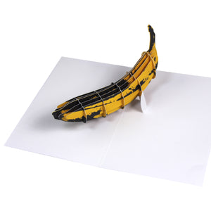 Andy Warhol Pop Up Card - Banana