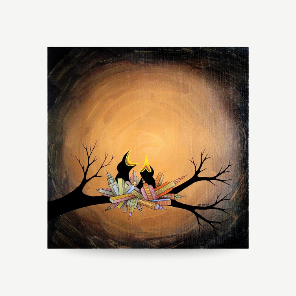 Hand-signed art prints, original artwork, and limited edition pieces displayed together, showcasing authentic, collectible fine art Dadara Print
