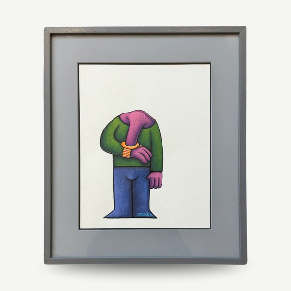 Dadara original painting for sale Watch Yourself