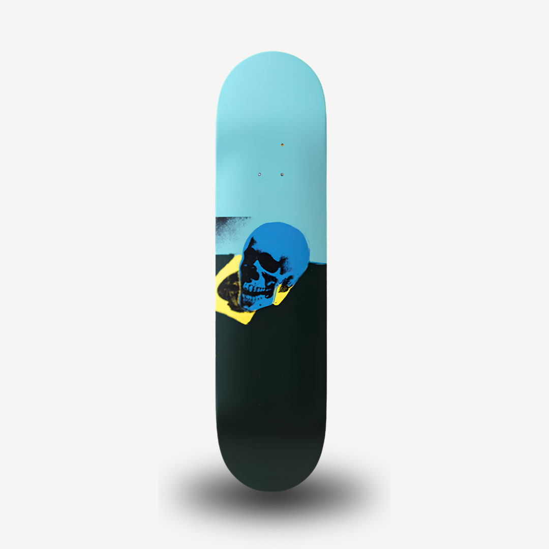 The Skateroom x Andy Warhol - Skull (Blue)