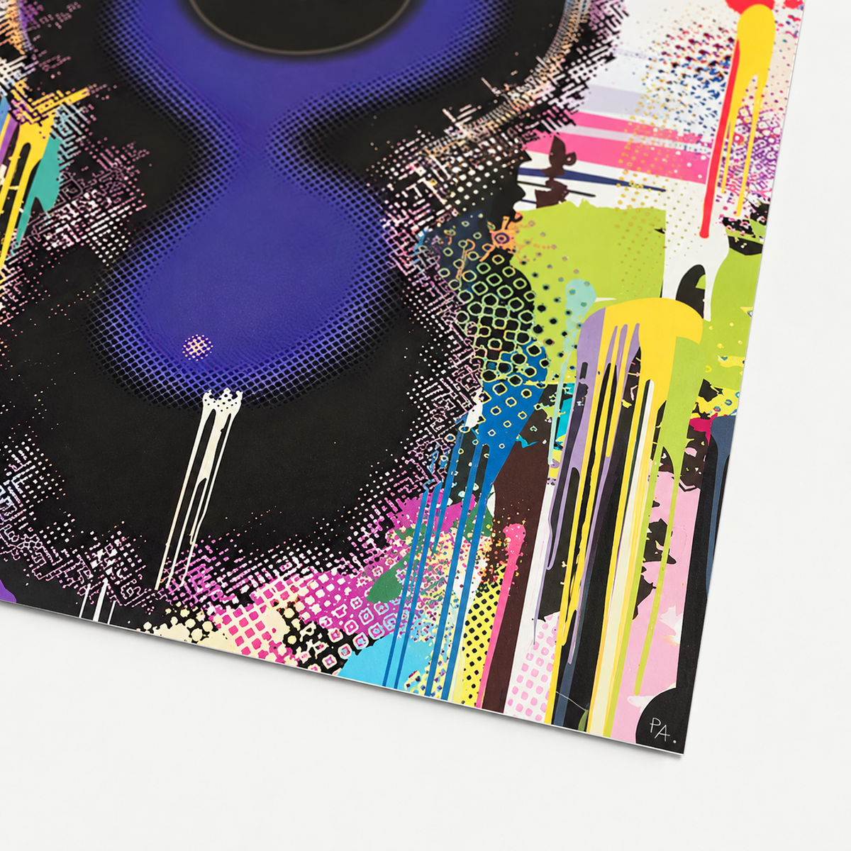 Takashi Murakami hand-signed original lithograph, limited-edition Japanese contemporary art print featuring the artist’s colorful Superflat style.