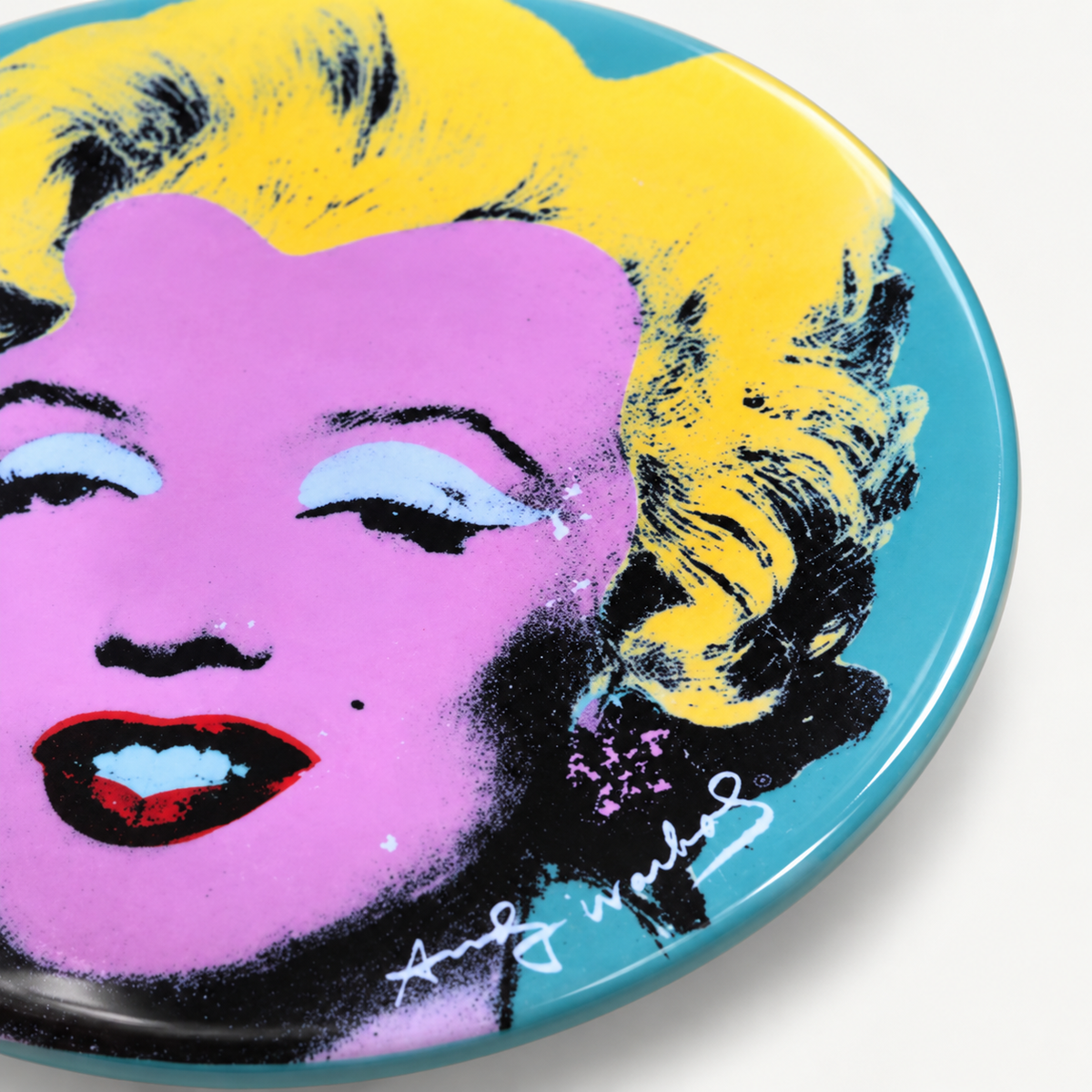 Andy Warhol Teller - Marilyn Monroe (blau)