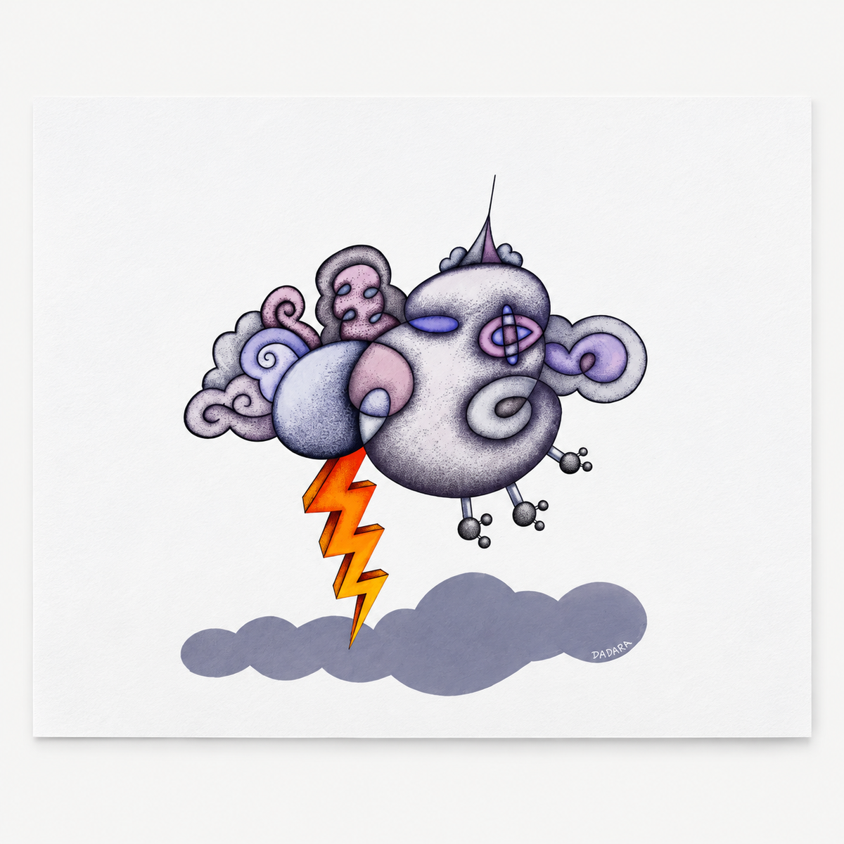Dadara - Storm (Original Painting)