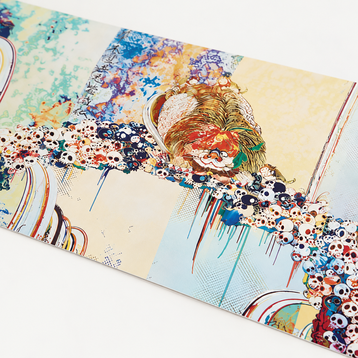 Takashi Murakami hand-signed original lithograph, limited-edition Japanese contemporary art print featuring the artist’s colorful Superflat style.