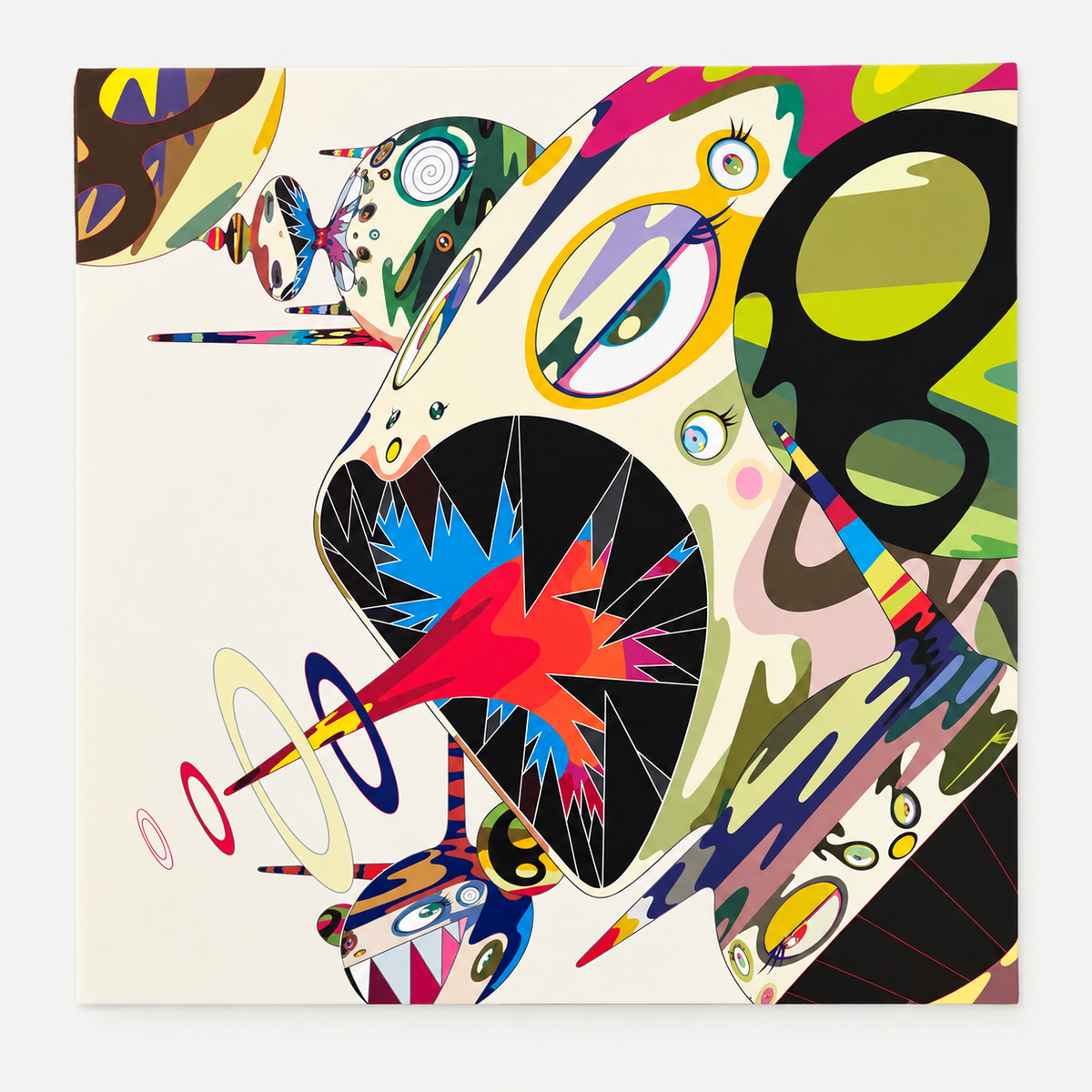 Takashi Murakami - Homage to Francis Bacon (Study of Isabel Rawsthorne)