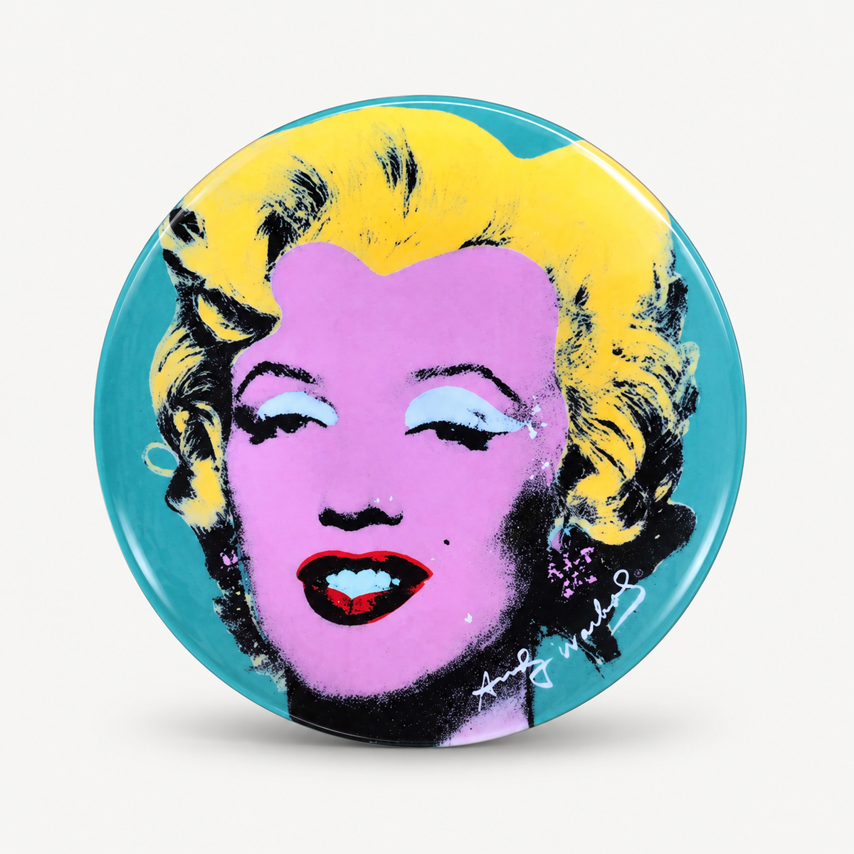 Andy Warhol Teller - Marilyn Monroe (blau)