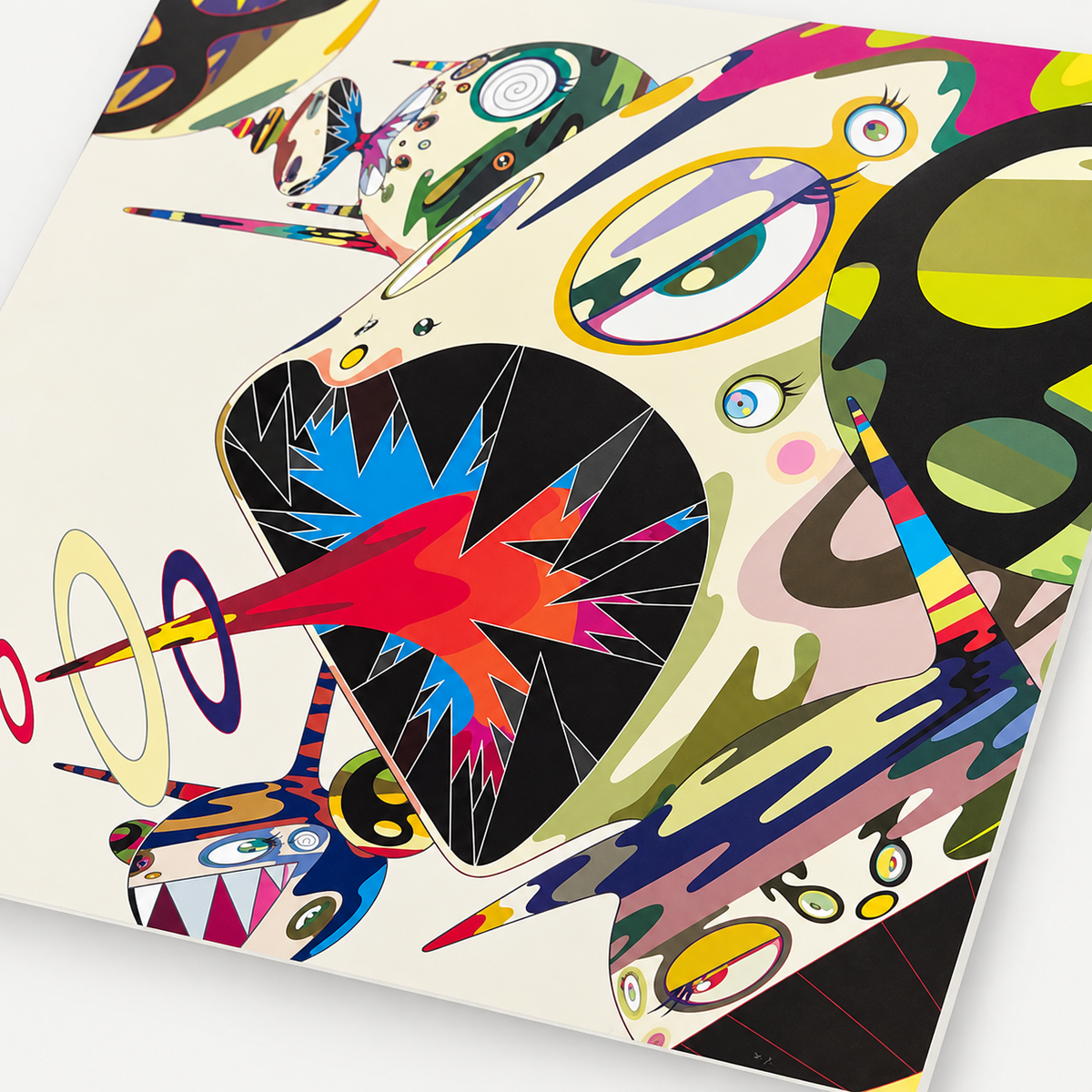Takashi Murakami - Homage to Francis Bacon (Study of Isabel Rawsthorne)
