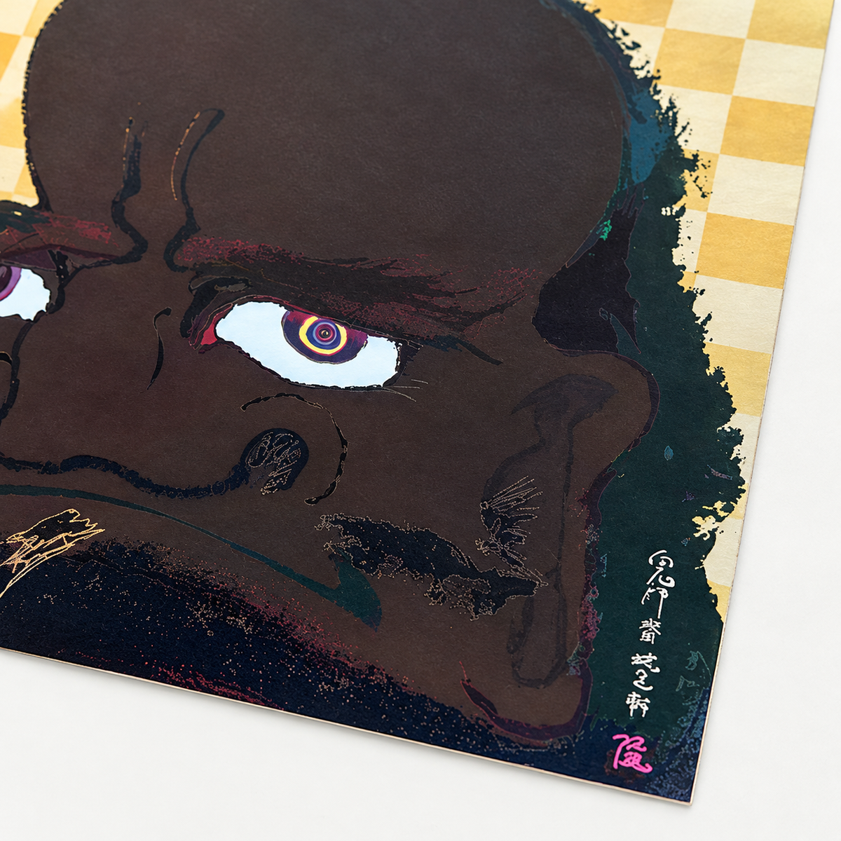 Takashi Murakami hand-signed original lithograph, limited-edition Japanese contemporary art print featuring the artist’s colorful Superflat style.