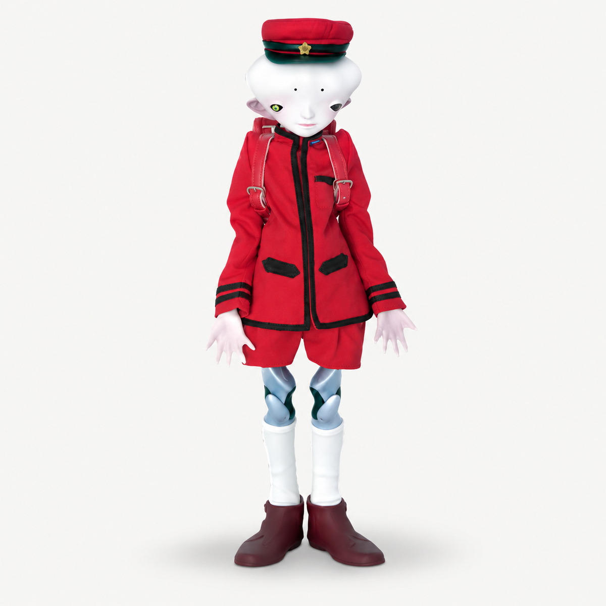 Takashi Murakami Inochi hand-signed figurine, collectible Japanese contemporary art sculpture featuring Murakami’s distinctive Superflat character design.