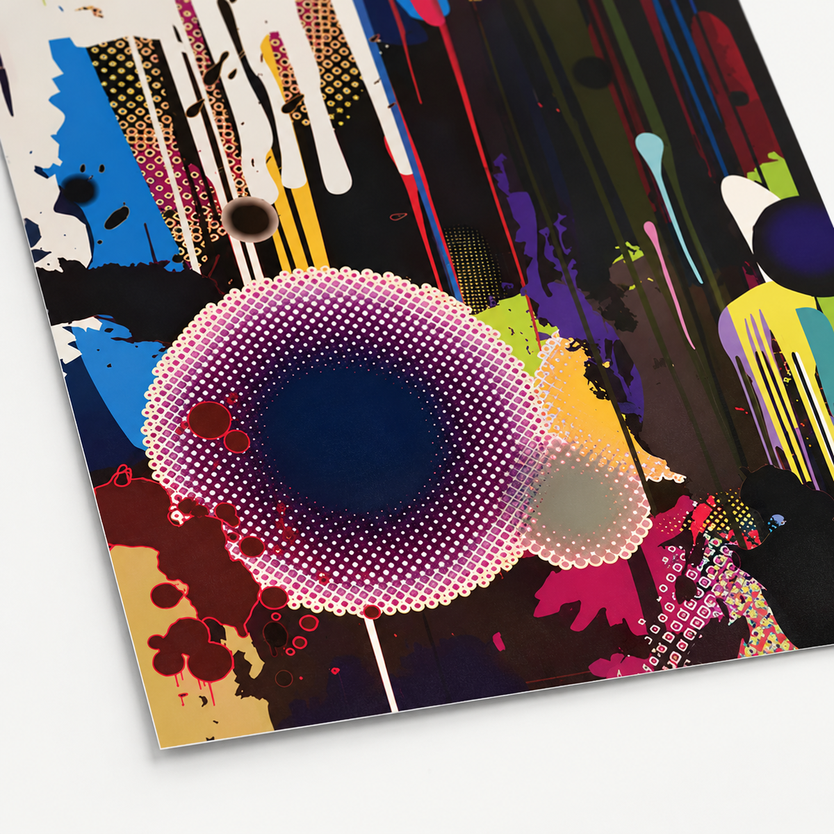 Takashi Murakami hand-signed original lithograph, limited-edition Japanese contemporary art print featuring the artist’s colorful Superflat style.