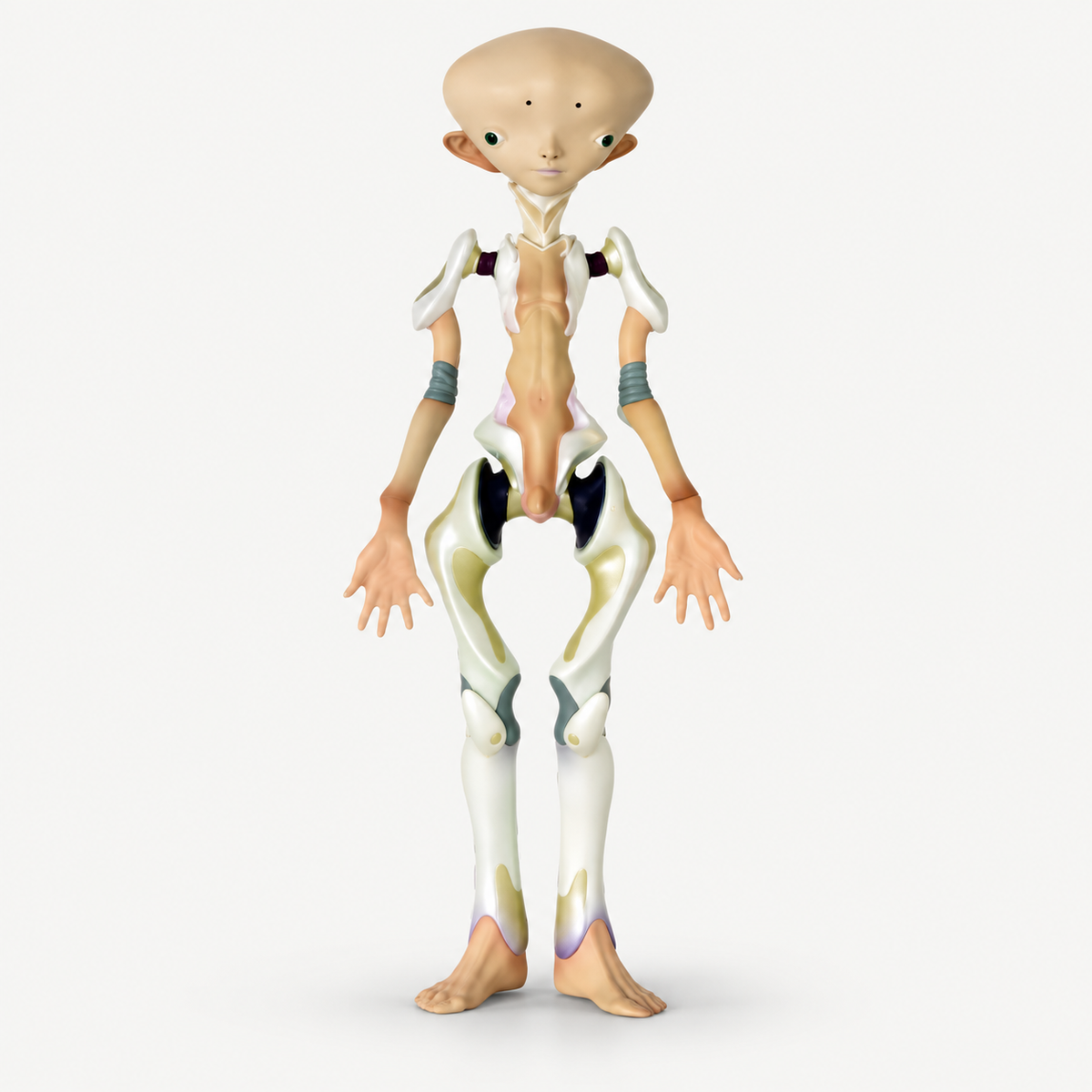 Takashi Murakami Inochi hand-signed figurine, collectible Japanese contemporary art sculpture featuring Murakami’s distinctive Superflat character design.