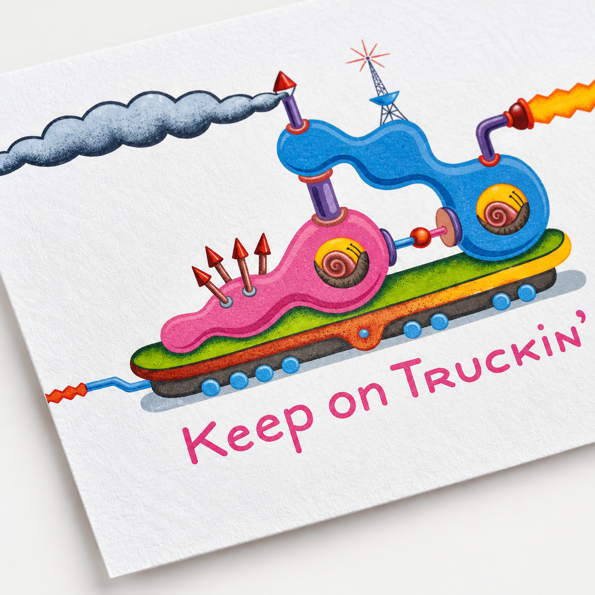 Dadara - Keep on Truckin'