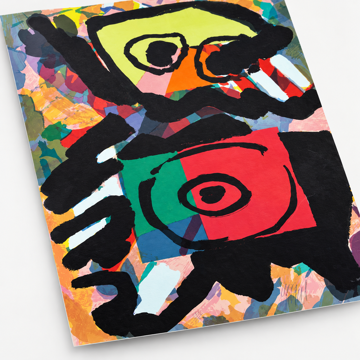 Karel Appel - Multi Person