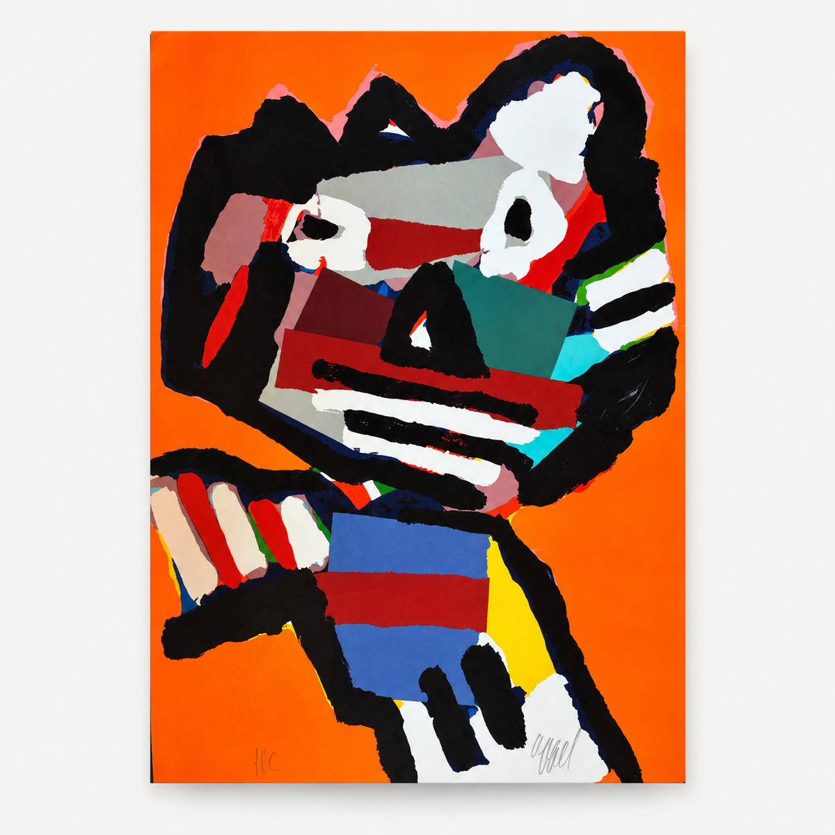 Karel Appel - Face
