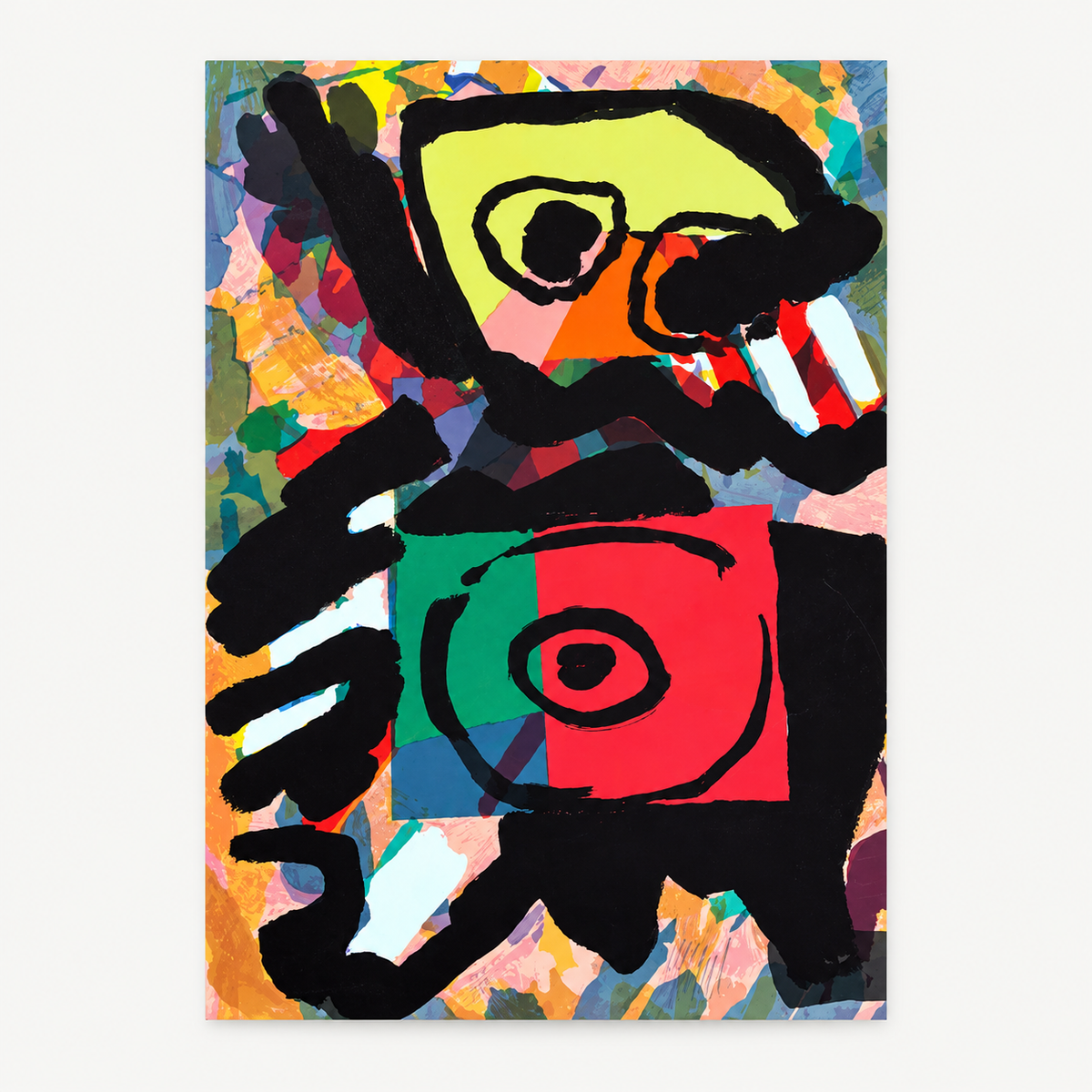 Karel Appel - Multi Person