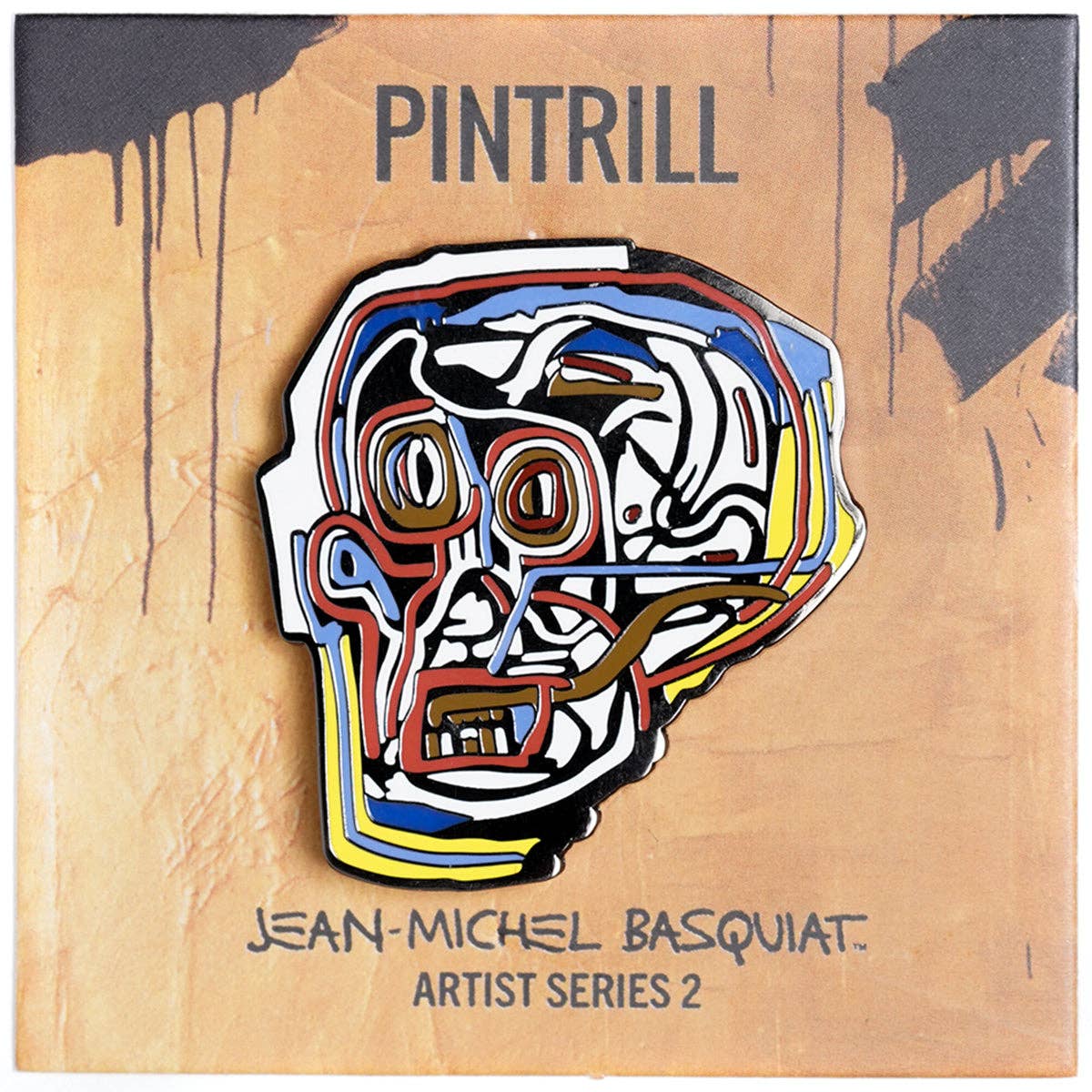 Basquiat - Mask Pin