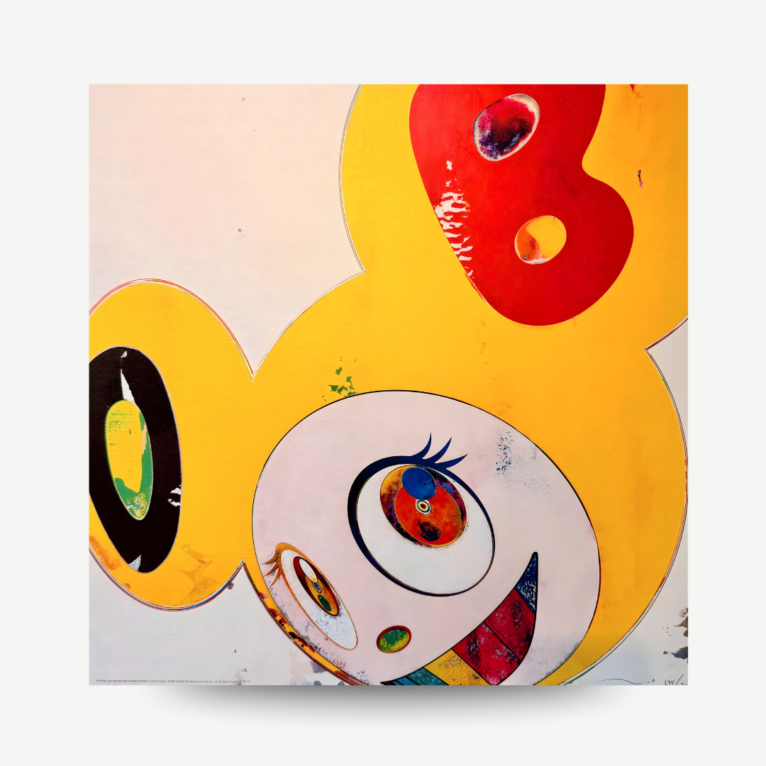 Takashi Murakami Original Print for sale hand-signed Takashi Murakami poster