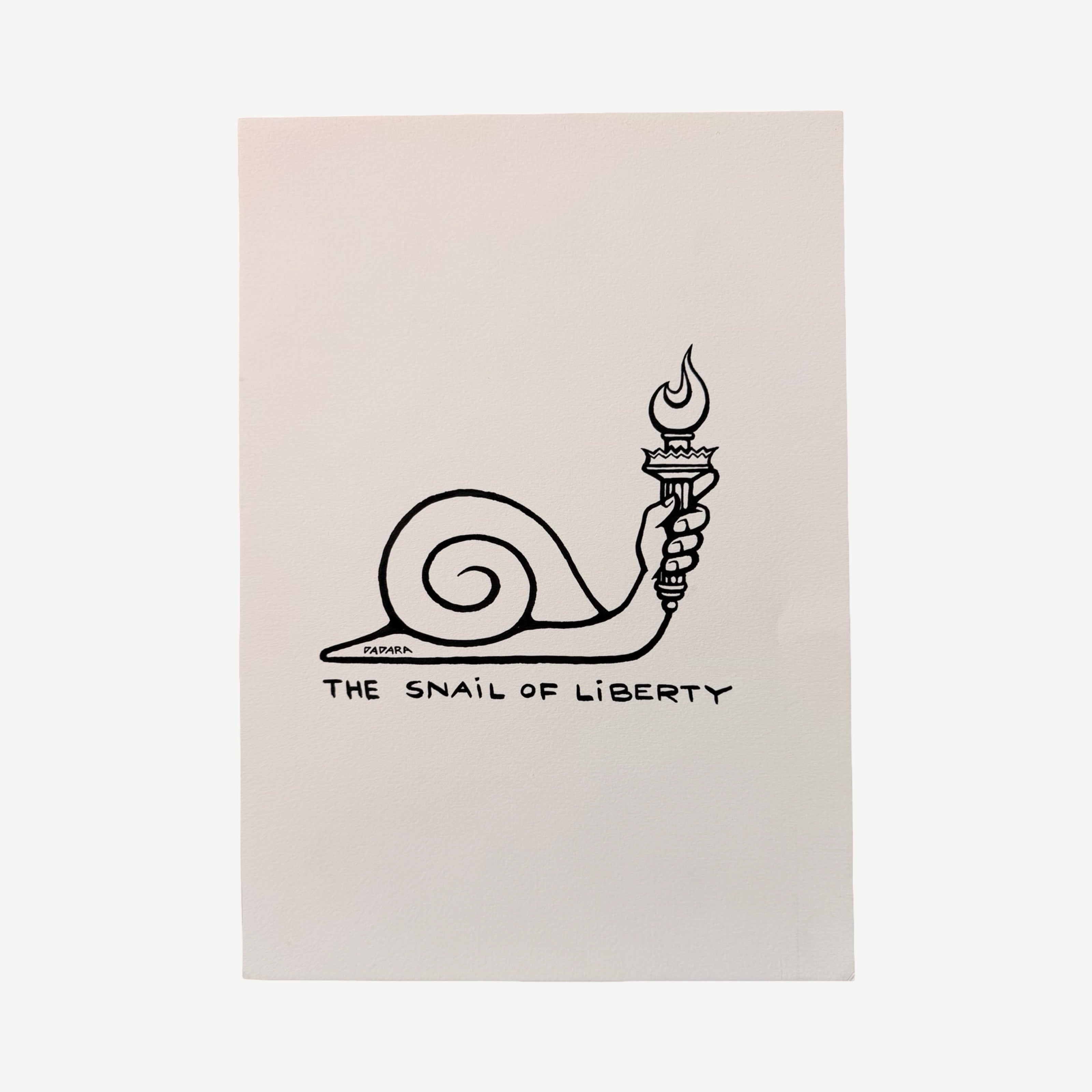 Dadara-The snail of liberty