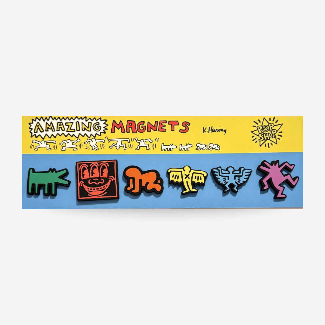 Keith Haring - POP SHOP Amazing Rubber Magnets (Preorder)