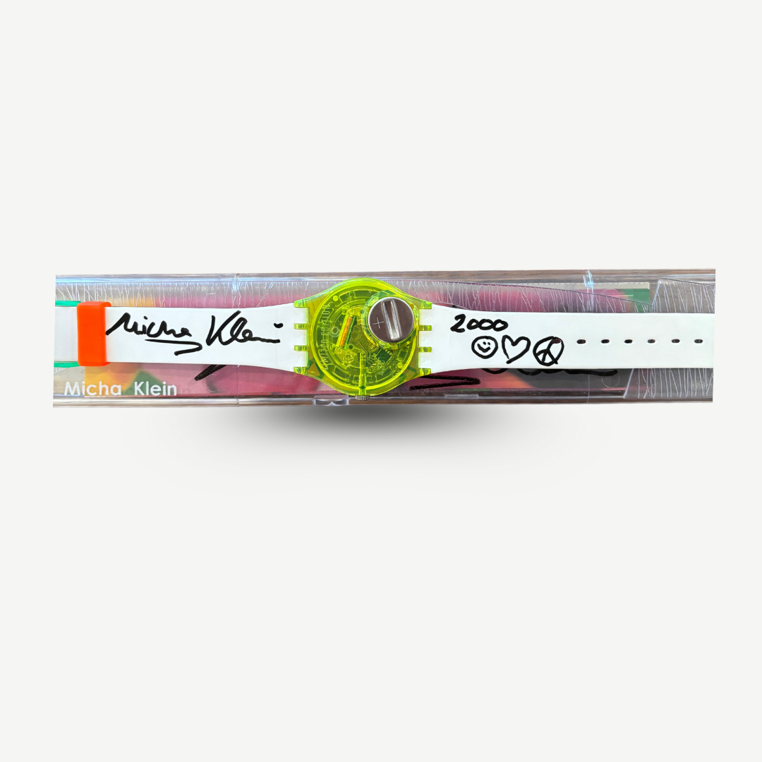 Micha Klein - Peace and Happiness Signed Swatch