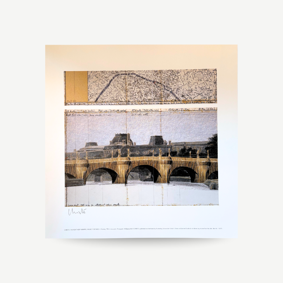 Christo and Jeanne-Claude - Pont Neuf Wrapped
