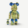 Bearbrick featuring Vincent van Gogh’s The Yellow House artwork – full product view