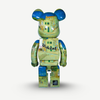 Bearbrick featuring Vincent van Gogh’s The Yellow House artwork – full product view