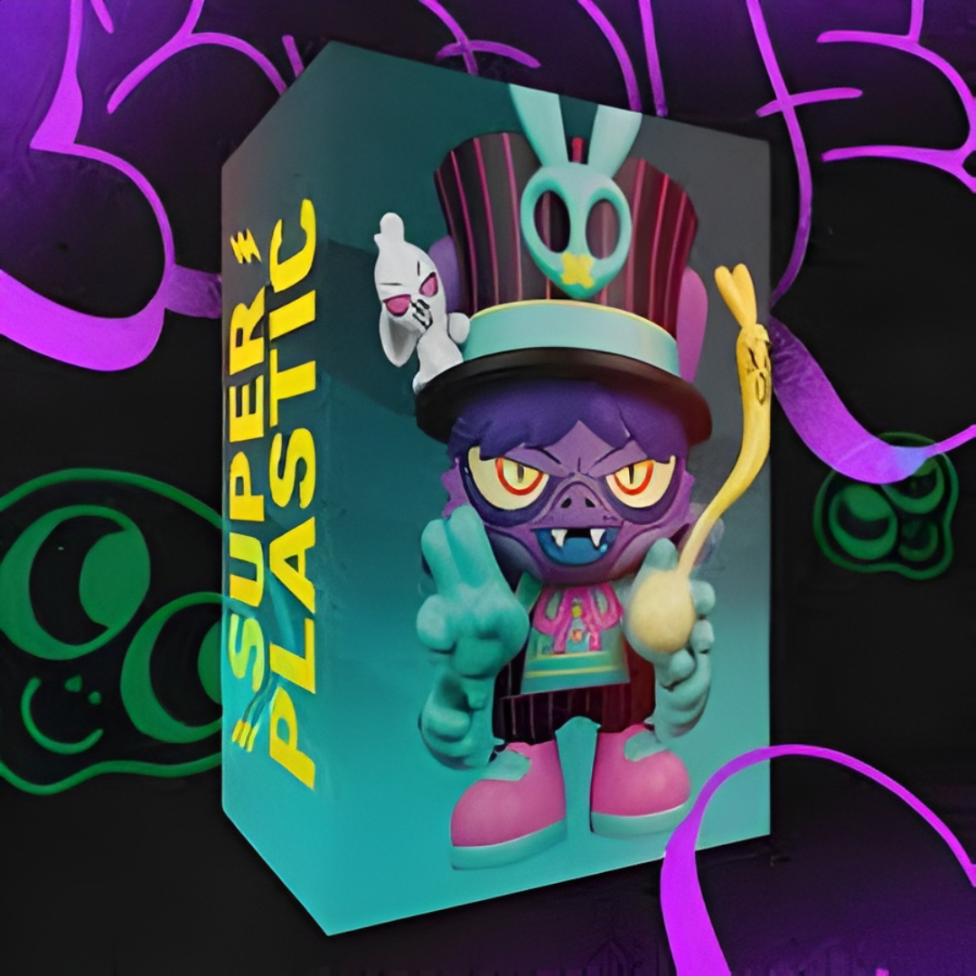 Superplastic rare art toy collectible,  limited edition vinyl designer figure for sale