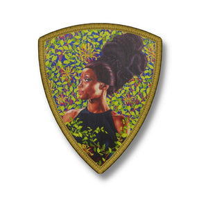 Kehinde Wiley - Grace Shield triangular patch