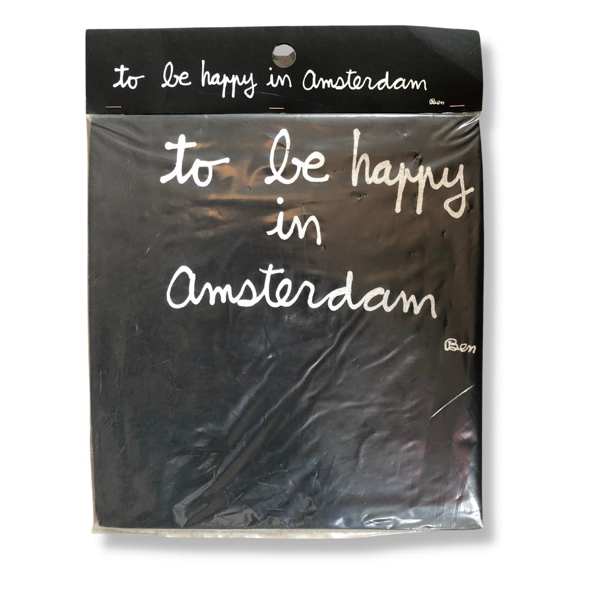 Ben Vautier - To be Happy in Amsterdam