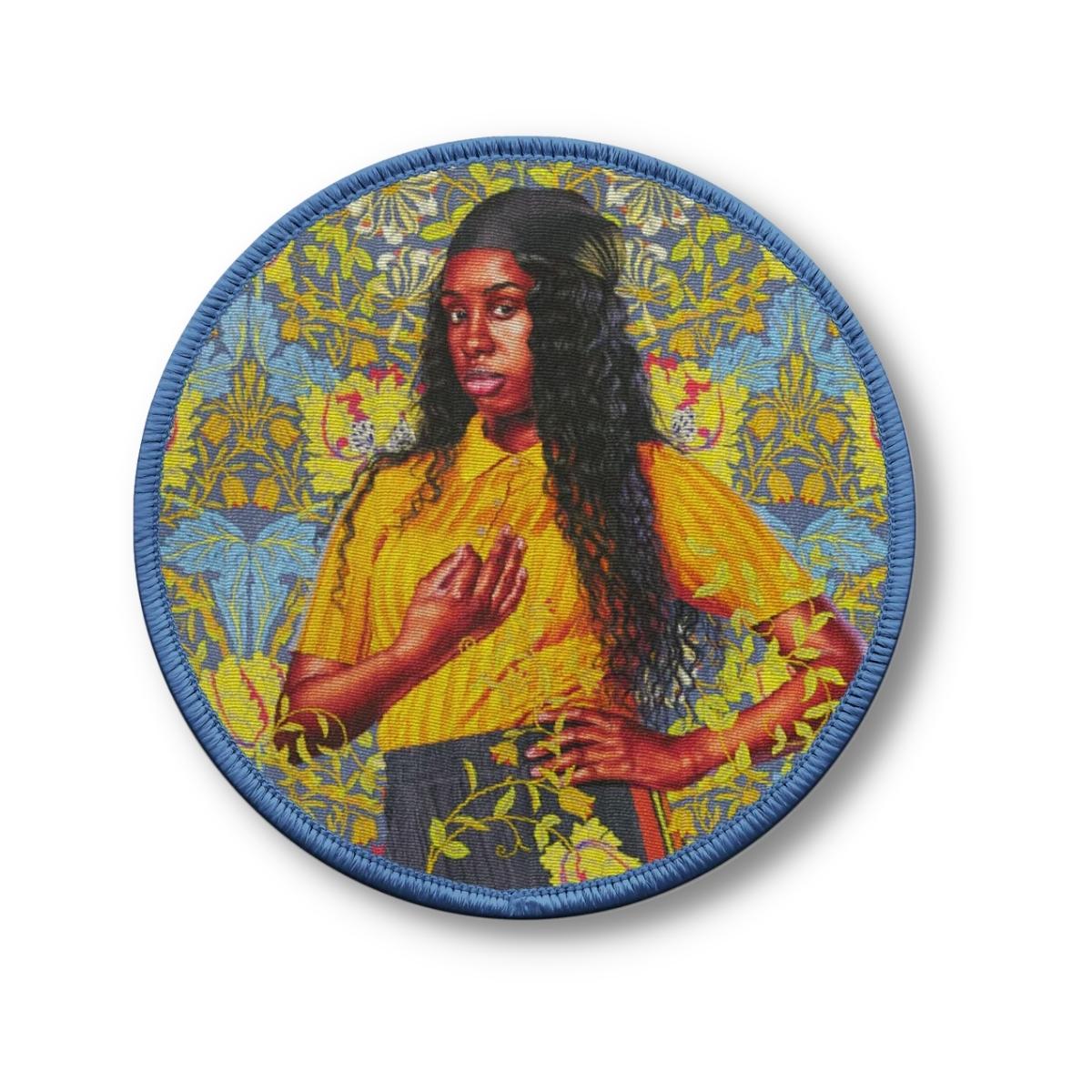 Kehinde Wiley - Yellow Wallpaper I patch