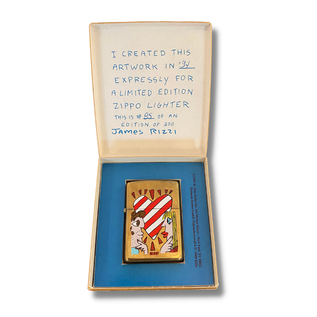 James Rizzi x Zippo - Lovers Zippo Lighter