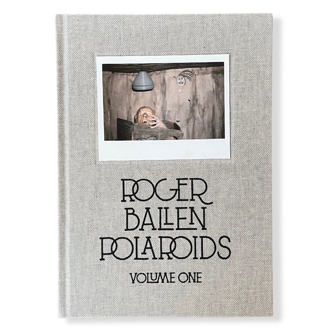'ROGER BALLEN Polaroids VOLUME ONE' with a photograph on the cover.